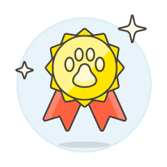 Pet Contest Winner 1 Illustration from UX Colors Set