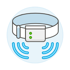 Smart Collar Illustration from UX Colors Set