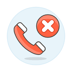 Call Block Illustration from UX Colors Set