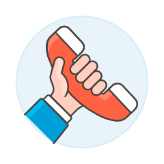 Call Answer 1 Illustration from UX Colors Set