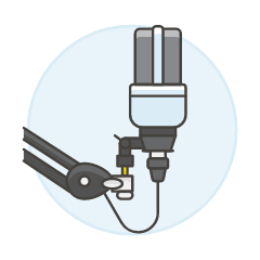 Microphone 10 Illustration from UX Colors Set