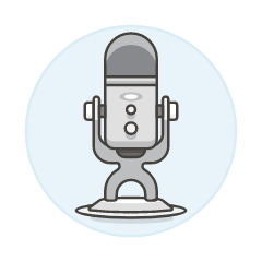 Microphone 5 Illustration from UX Colors Set