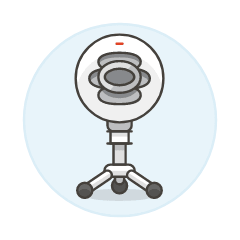 Microphone 6 Illustration from UX Colors Set