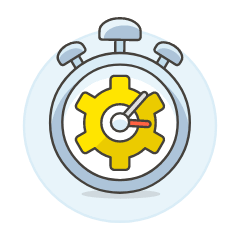 Time Schedule Illustration from UX Colors Set