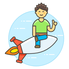 Startup People 2 Illustration from UX Colors Set