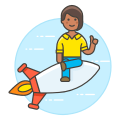 Startup People 6 Illustration from UX Colors Set