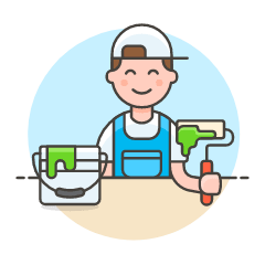 House Painter 5 Illustration from UX Colors Set