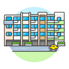 Apartment Illustration from UX Colors Set