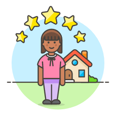 Property Rating 5 Illustration from UX Colors Set