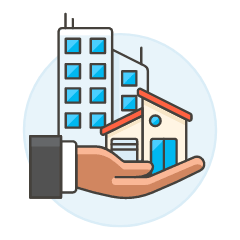 Share House 3 Illustration from UX Colors Set