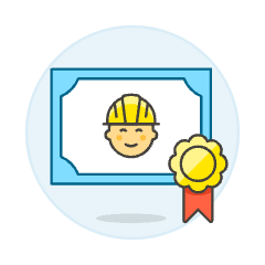 Diploma Engineer 3 Illustration from UX Colors Set