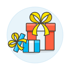 Gift Boxes Illustration from UX Colors Set