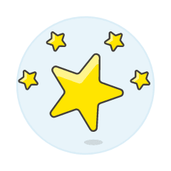 Star Rating Blank Illustration from UX Colors Set