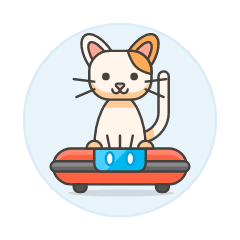 Robotic Vacuum Illustration from UX Colors Set