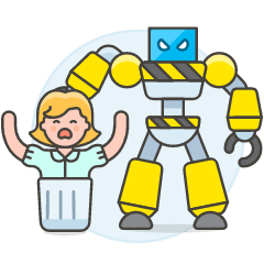 Ai Disruption 1 4 Illustration from UX Colors Set