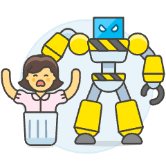 Ai Disruption 1 6 Illustration from UX Colors Set
