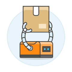 Mobile Robot 2 Illustration from UX Colors Set