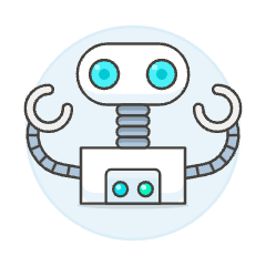 Robot Illustration from UX Colors Set