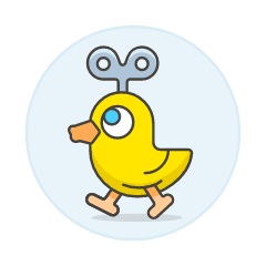 Toy Chick Illustration from UX Colors Set