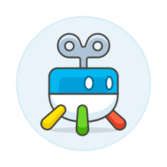 Wind Up Toy Illustration from UX Colors Set