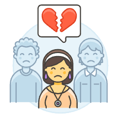 Isolation Alone 5 Illustration from UX Colors Set