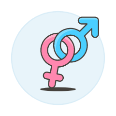 Heterosextual Illustration from UX Colors Set