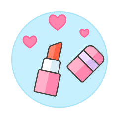Lipstick Illustration from UX Colors Set
