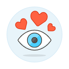 Love At Sight Illustration from UX Colors Set