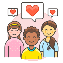 People In Love 1 Illustration from UX Colors Set