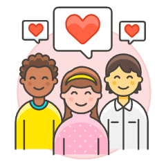 People In Love 2 Illustration from UX Colors Set