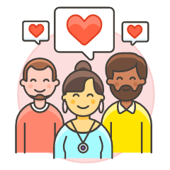 People In Love 3 Illustration from UX Colors Set