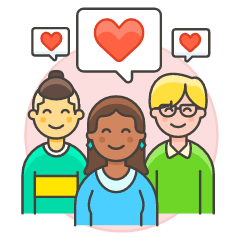 People In Love 4 Illustration from UX Colors Set