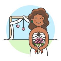 Bride 2 Illustration from UX Colors Set