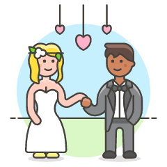 Wedding 1 Illustration from UX Colors Set