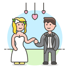Wedding 10 Illustration from UX Colors Set