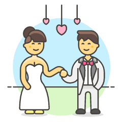 Wedding 2 Illustration from UX Colors Set