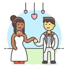 Wedding 3 Illustration from UX Colors Set