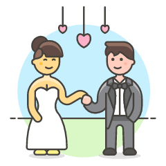 Wedding 8 Illustration from UX Colors Set