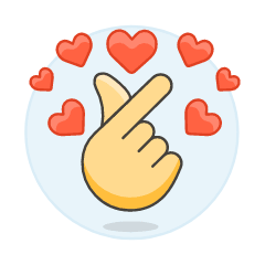 Miniheart Hand 2 Illustration from UX Colors Set