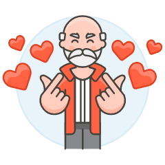 Online Dating 2 2 Illustration from UX Colors Set