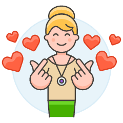 Online Dating 2 5 Illustration from UX Colors Set