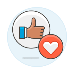 Social Network Love 3 Illustration from UX Colors Set