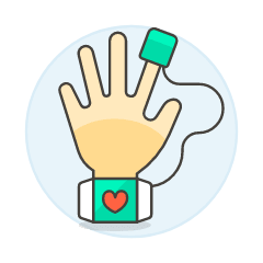 Pulse Oximeter 2 Illustration from UX Colors Set