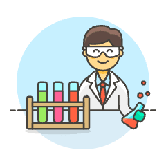 Scientist 4 2 Illustration from UX Colors Set