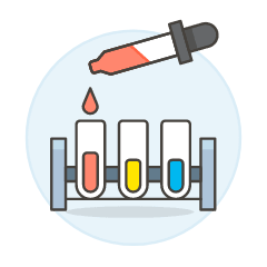 Test Tube Rack 1 Illustration from UX Colors Set