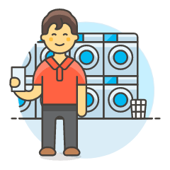 Laundry 2 Illustration from UX Colors Set