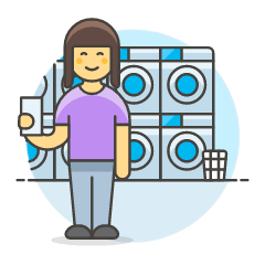 Laundry 5 Illustration from UX Colors Set