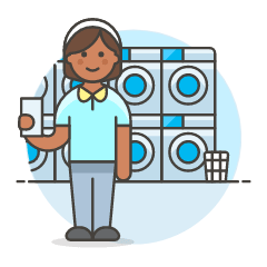 Laundry 6 Illustration from UX Colors Set