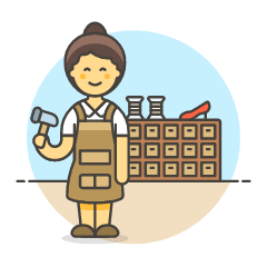 Shoes Maker 6 Illustration from UX Colors Set