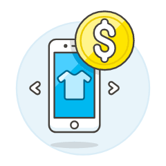Customize Shirt Phone Illustration from UX Colors Set
